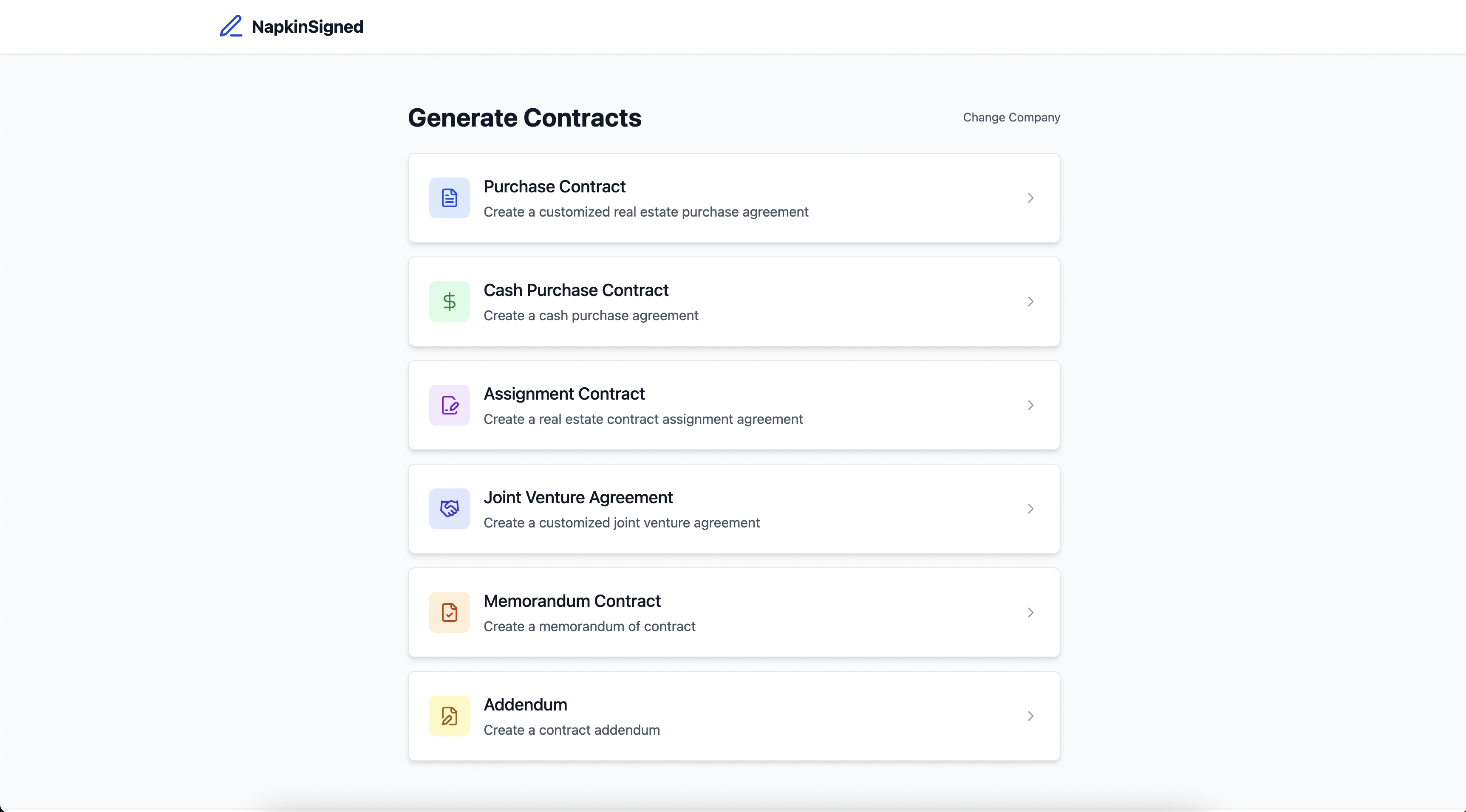 NapkinSigned preview